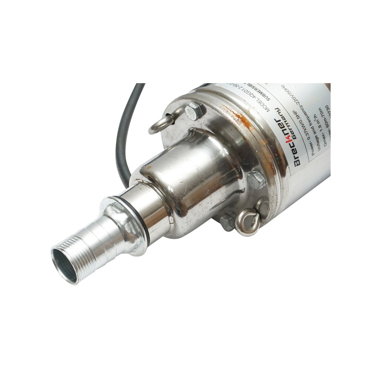 Pompa apa submersibila 4 inch, 370W, 30l/min adancime 50m, 220V 4QGD1.2-50-0.37Y Breckner Germany